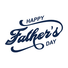 Happy Father’s Day Calligraphy design vector. Vector illustration.