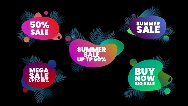 Summer Sale Mega Promotion Template Bundle