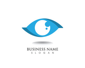 Eye care logo and symbol