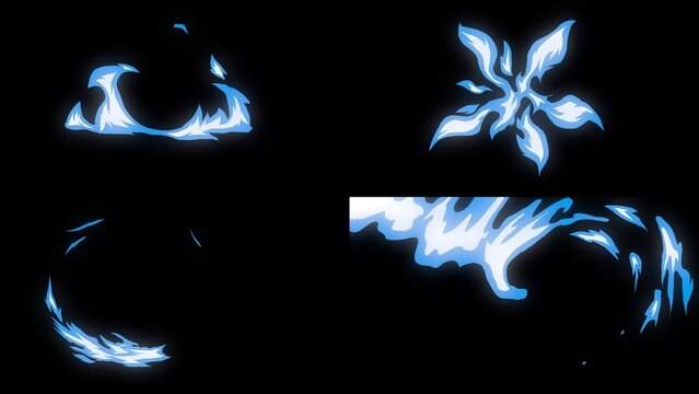 Cartoon Animated Fire Flame Pack