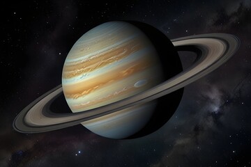 Saturn rings space planet cosmic background astronomy.generative.ai