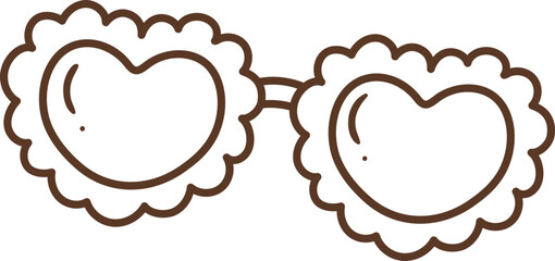 Heart Shape Glasses