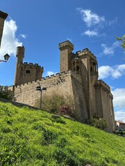 Palais Royal d'Olite vu de l'ext&eacute;rieur