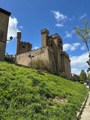 Palais Royal d'Olite vu de l'ext&eacute;rieur