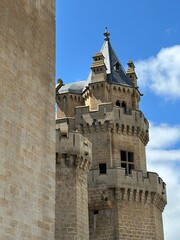 Palais Royal d'Olite vu de l'ext&eacute;rieur