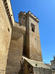 Ch&acirc;teau d'Olite vu de l'ext&eacute;rieur