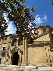 Ch&acirc;teau d'Olite vu de l'ext&eacute;rieur