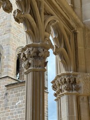D&eacute;tail du Palais Royal d'Olite
