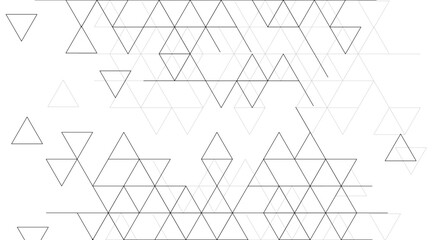 Fototapeta premium Abstract geometric background,connected triangles background