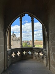 Int&eacute;rieur du ch&acirc;teau d'Olite