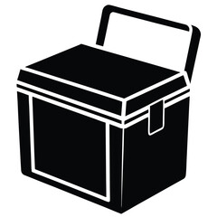 black box isolated on white