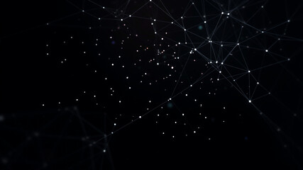 Elegant dark constellation network design element