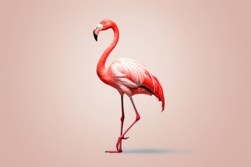 Fototapeta premium Flamingo animal nature bird.