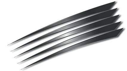 Black stainless scars