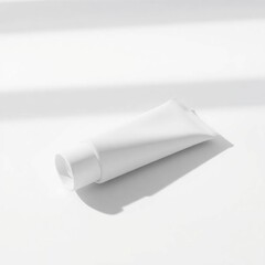 White Tube Cosmetic Packaging. (2)