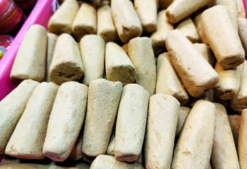 Gopi Chandan Sticks for Hindu Rituals and Spiritual Use on Natural Background
