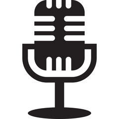 Podcast Microphone Icon