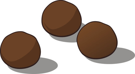 Modern Flat Vector Illustration Of A Chocolate Bar On White