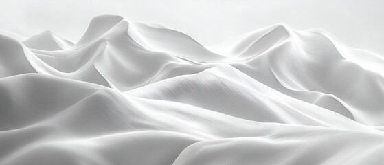 Obraz premium Abstract White Fabric Texture