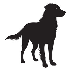  dog silhouette vector design. illustration EPS 10