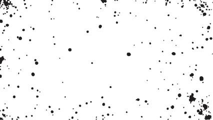 Distressed black grunge texture. Old dusty grain overlay. Dotted texture. Dust overlay texture, noise particles and grunge background. 
