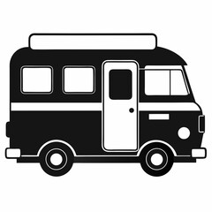 vector illustration of a bus