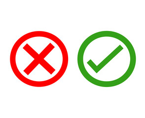 wrong vs right symbol comparisons