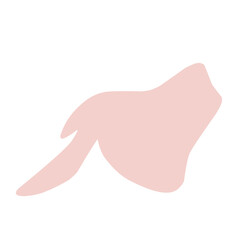 Chicken Meat Flat Illustration 