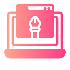 graphics gradient icon