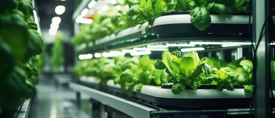 Wewnętrzna uprawa roślin, system hydroponiczny, oświetlenie LED © BagazLK