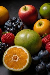 fresh fruits and vegetables