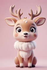 AI Generates a Realistic Illustration of a Cute Animals