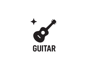 Guitar icon vector design illustration.