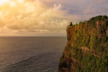 Sunset at Uluwatu temple, Bali