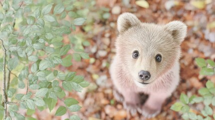Curious Bear Cub © Barosanu