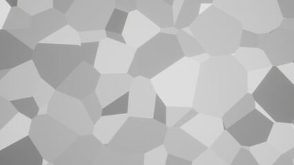 Abstract Voronoi seamless pattern with soft grayscale tones. Organic geometry perfect for modern designs, tech themes, or ambient digital art.