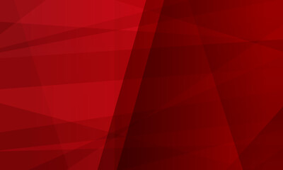 Obraz premium 重ねた面で作ったシャープな雰囲気の赤色背景素材