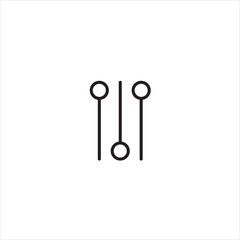 black and white paper clips