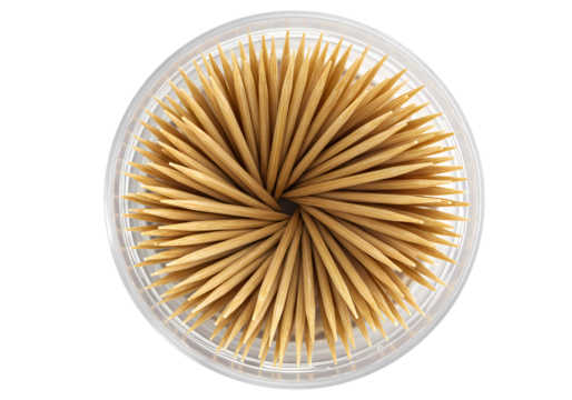 Bulk Toothpicks Wholesale  Dispenser Options isolated on transparent background