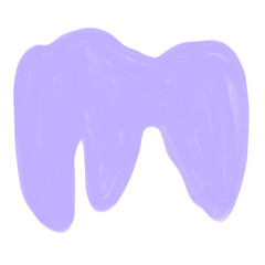 textured digital paint abstract shapes gouache pastel painted solids