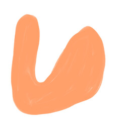 textured digital paint abstract shapes gouache pastel painted solids