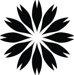 . A Stylized Black and White Graphic Image of a Horse