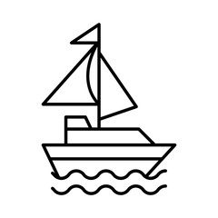 yacht ship element