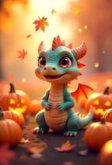 AI Generates a Realistic Illustration of a Cute Animals