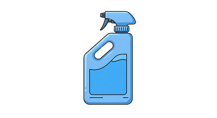 Blue Spray Bottle