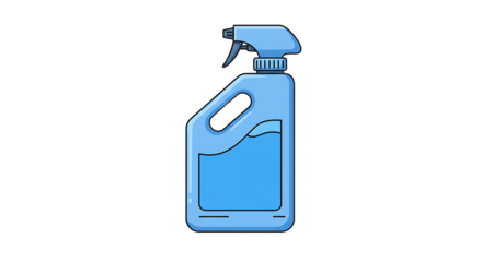 Blue Spray Bottle