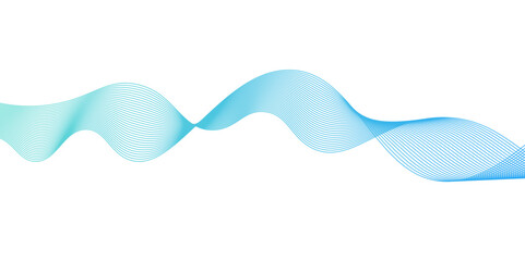 Abstract vector background with blue wavy lines,Abstract vector blue wave lines on white background,blending line background. colorful wave lines. blue lines background.