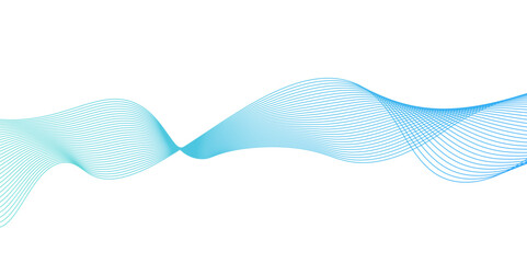 Abstract vector background with blue wavy lines,Abstract vector blue wave lines on white background,blending line background. colorful wave lines. blue lines background.
