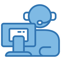 Call Center Operator Icon