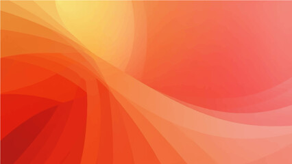 Red and orange abstract wave pattern background with light and motion.